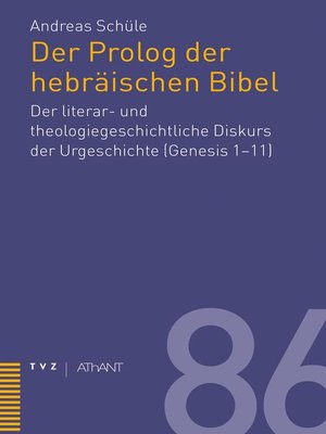 cover image of Prolog der hebräischen Bibel